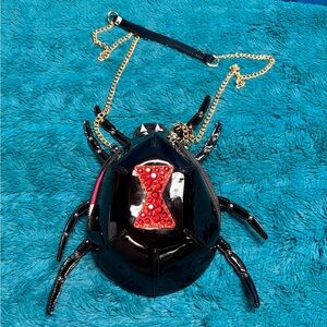 Betsey Johnson Black Widow Bag